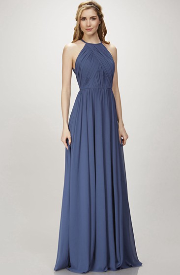 halter top bridesmaid dresses