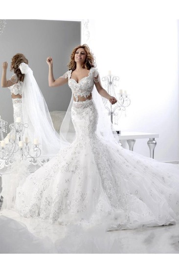 Featured image of post Mermaid Wedding Dresses With Bling