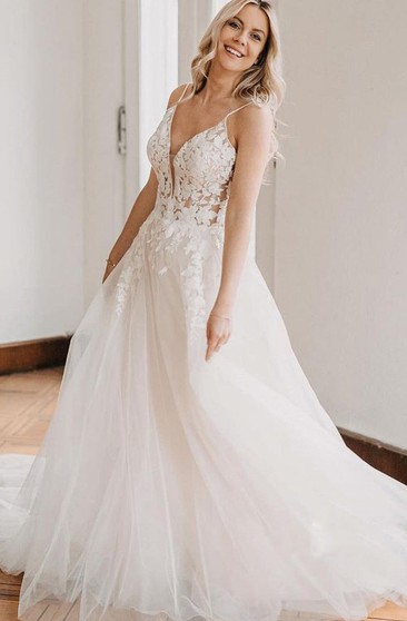 busty wedding dresses