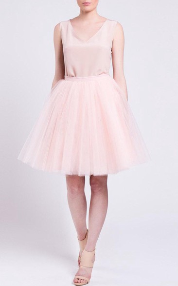 Champagne Tulle Skirt Handmade Tutu Skirt High Quality Skirt Petticoat Adult Tulle Skirt Adult Tutu Dress