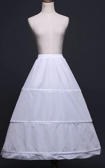 A-line Floor Length 2 Layers Wedding Dress Petticoat