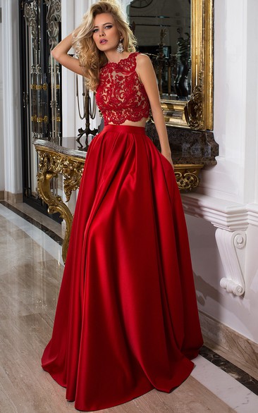 Crop top gowns for hot sale prom