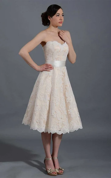 Straps Tulle Satin Lace Wedding Dress