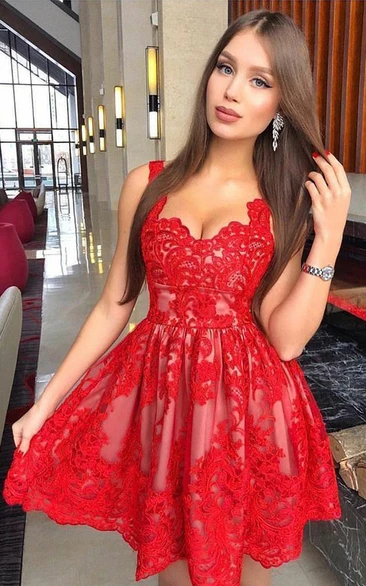 Homecoming dresses 2019 red best sale