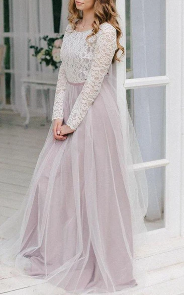 Wedding Violet Fog Dress