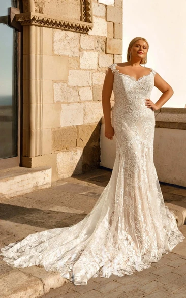 Lace crystal clearance wedding dresses