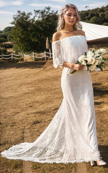 Hippie Wedding Attires Boho Hippy gowns for Brides June Bridals