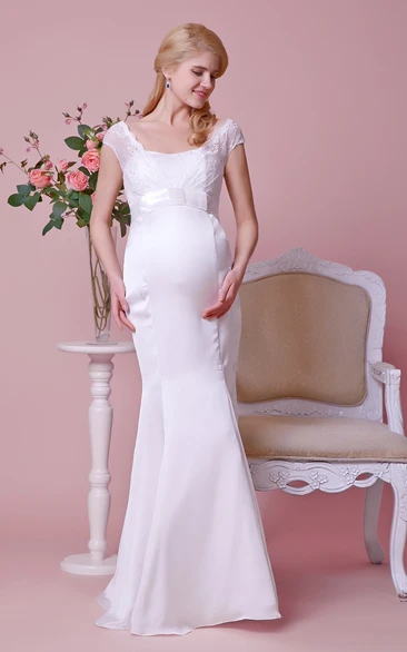 Pregnant mermaid wedding outlet dress