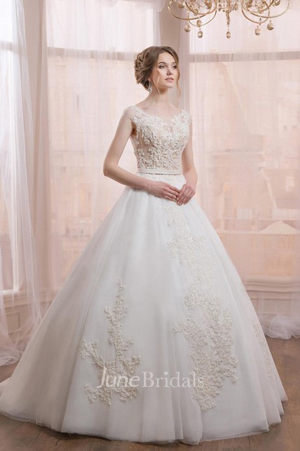 Wedding Bridal Gown Lace Wedding Dress - June Bridals