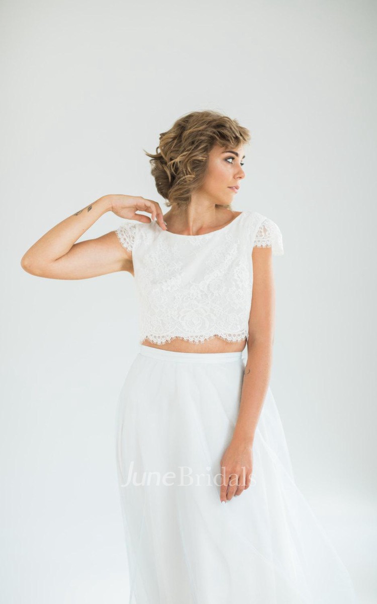 Crop n fashion skirt for wedding