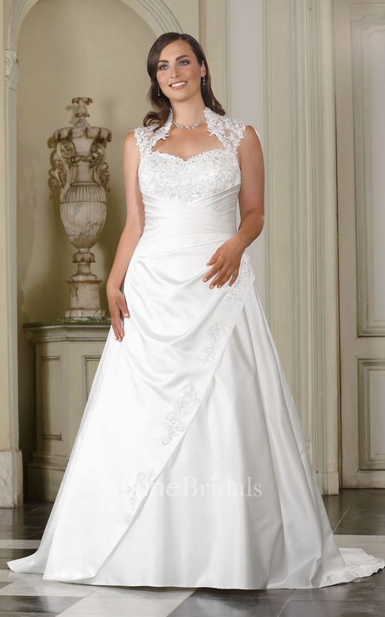 Queen size hot sale wedding dresses