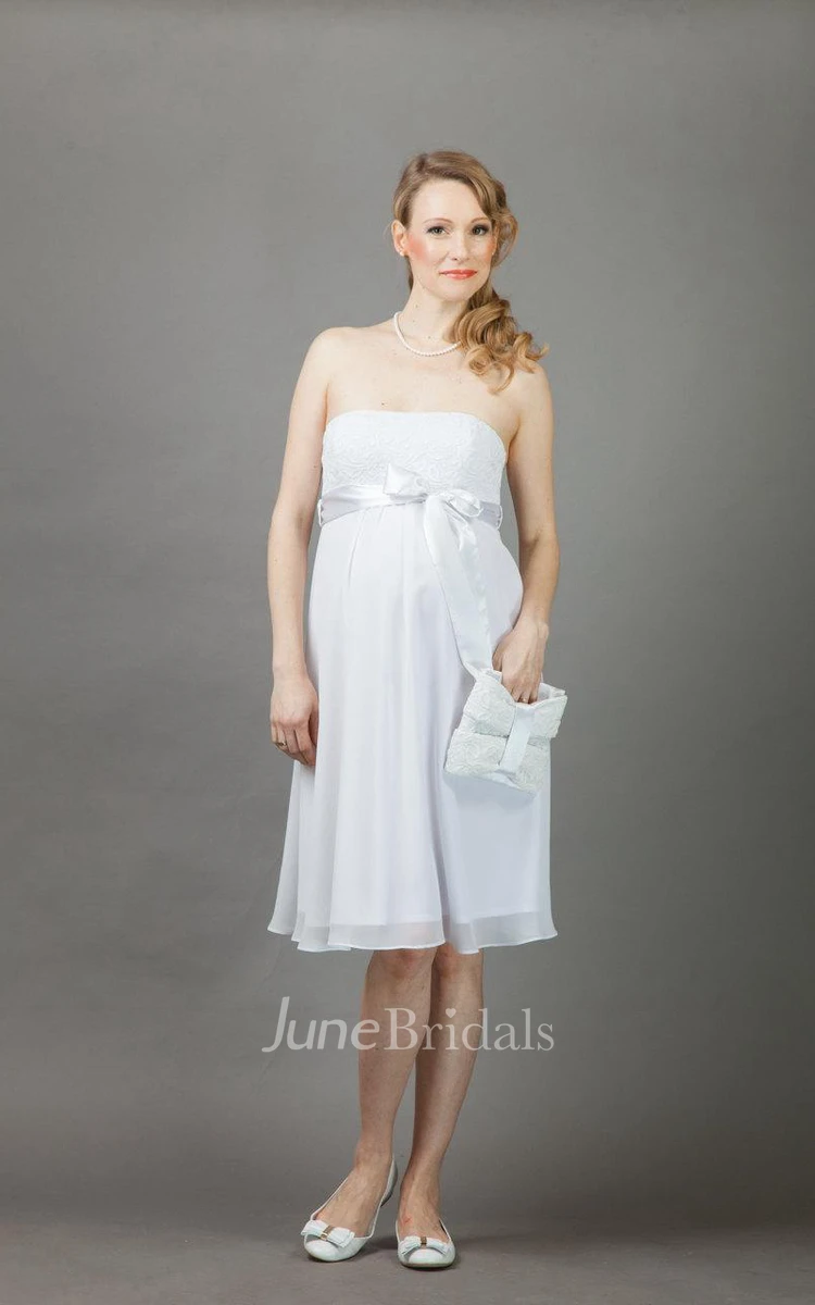 Annie Maternity Wedding Weddig Dress