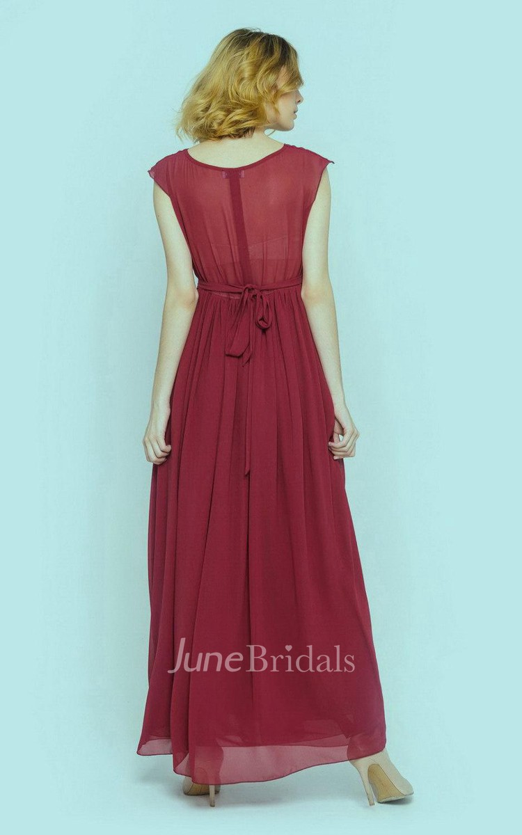 Marsala red outlet gown