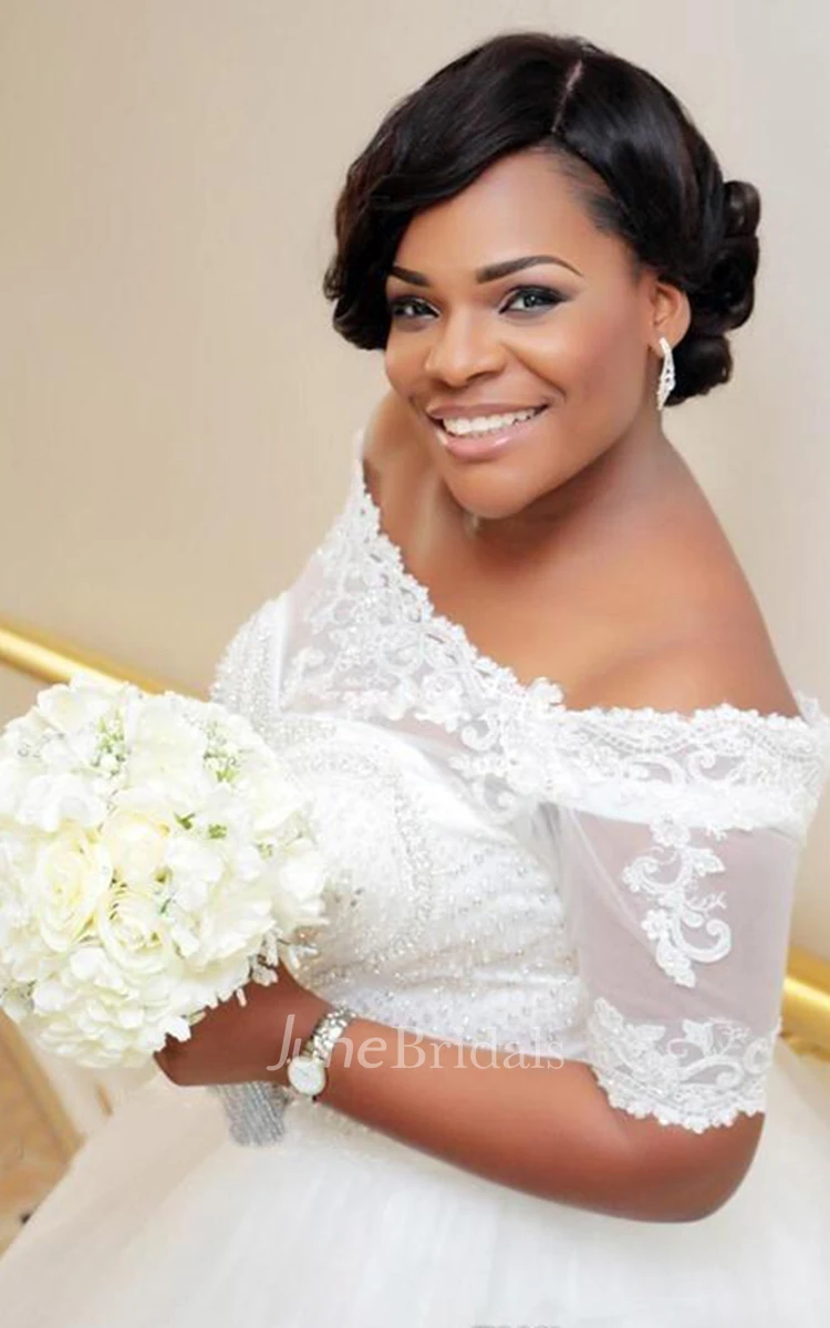 Plus Size Bridal Gowns with Sleeves - June Bridals