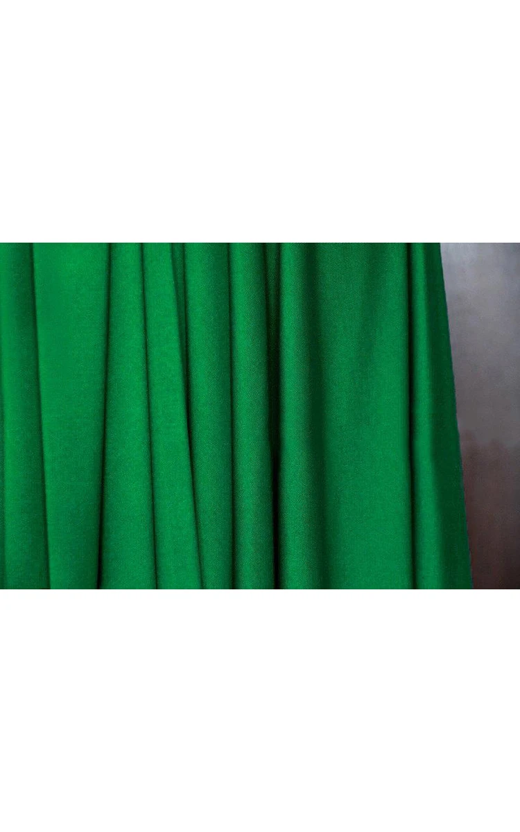 Emerald Green Convertible Wrap Full Length Dress