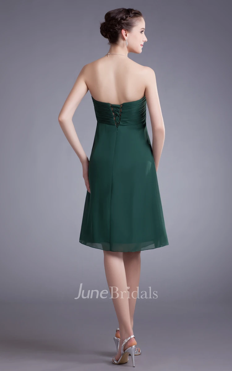Elegant Soft Flowing Fabric Dress With Draping And Ruching