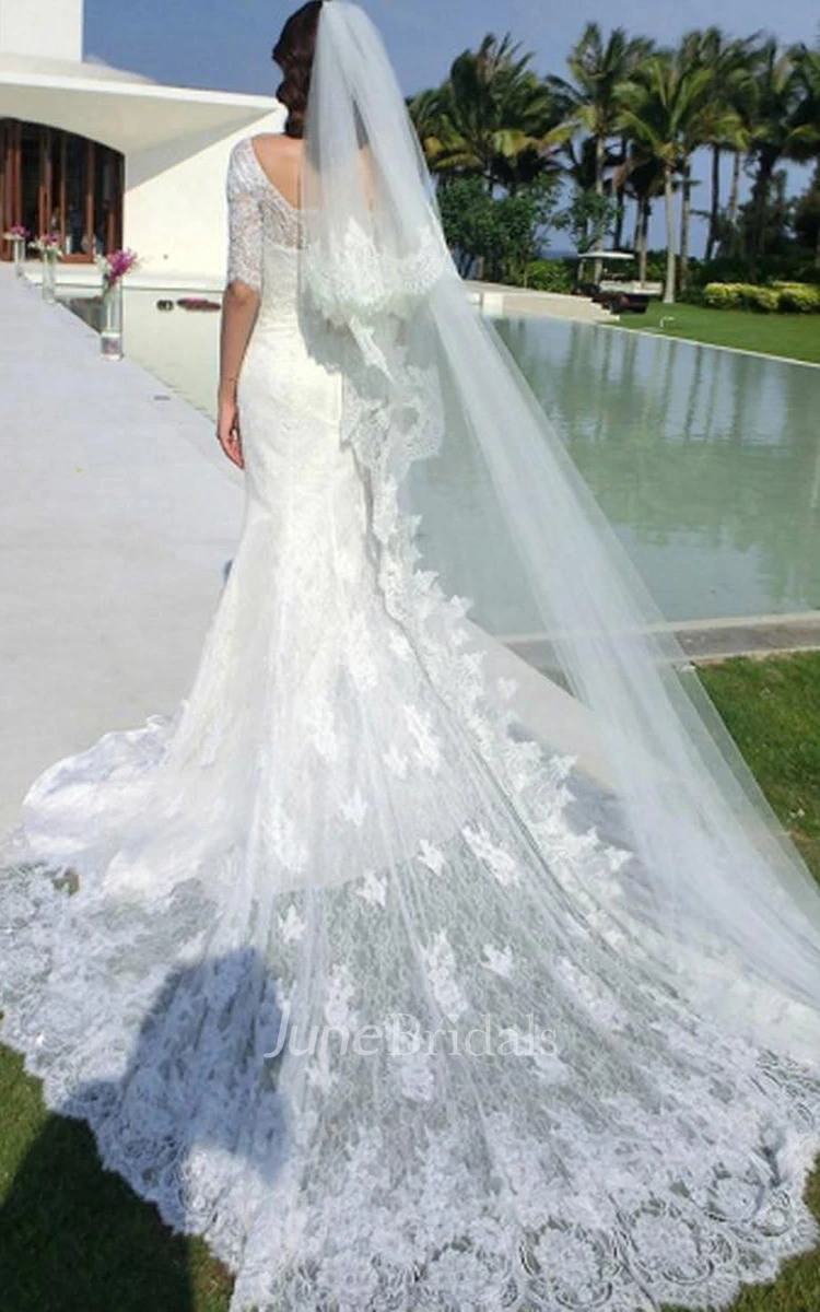 Half mermaid wedding outlet dress