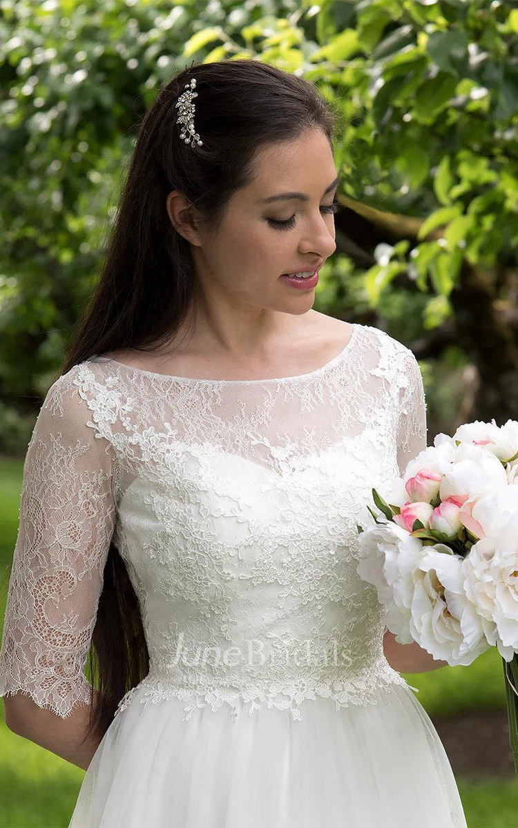 Elbow Sleeve Bridesmaid Dresses