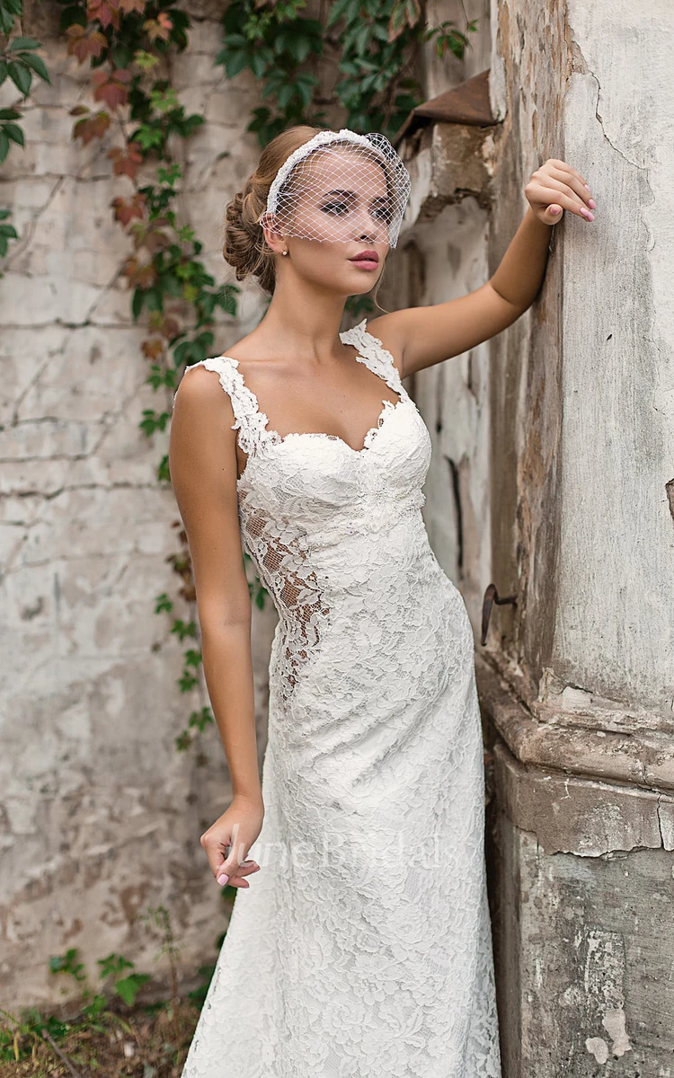 Corset sheath best sale wedding dress