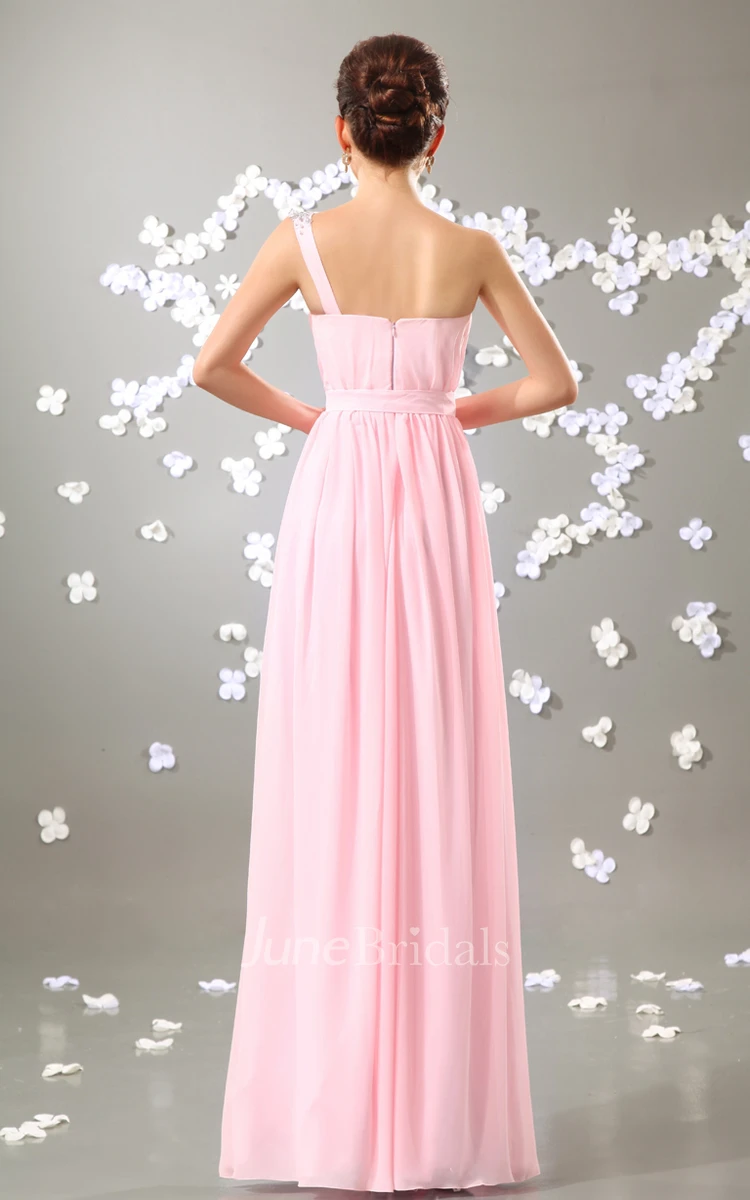 Alluring Ethereal Soft Flowing Fabric Maxi Dress With Draping