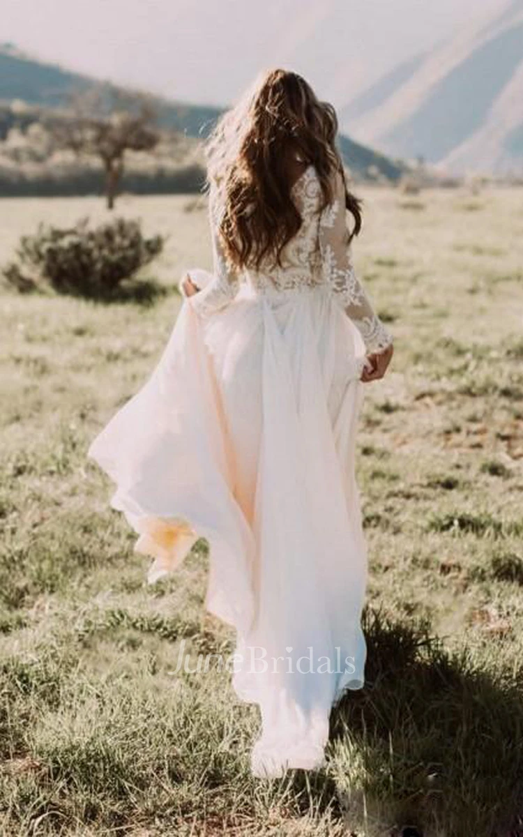 Cheap Outdoor Wedding Gown  Casual Garden Bridal Dresses - Dorris