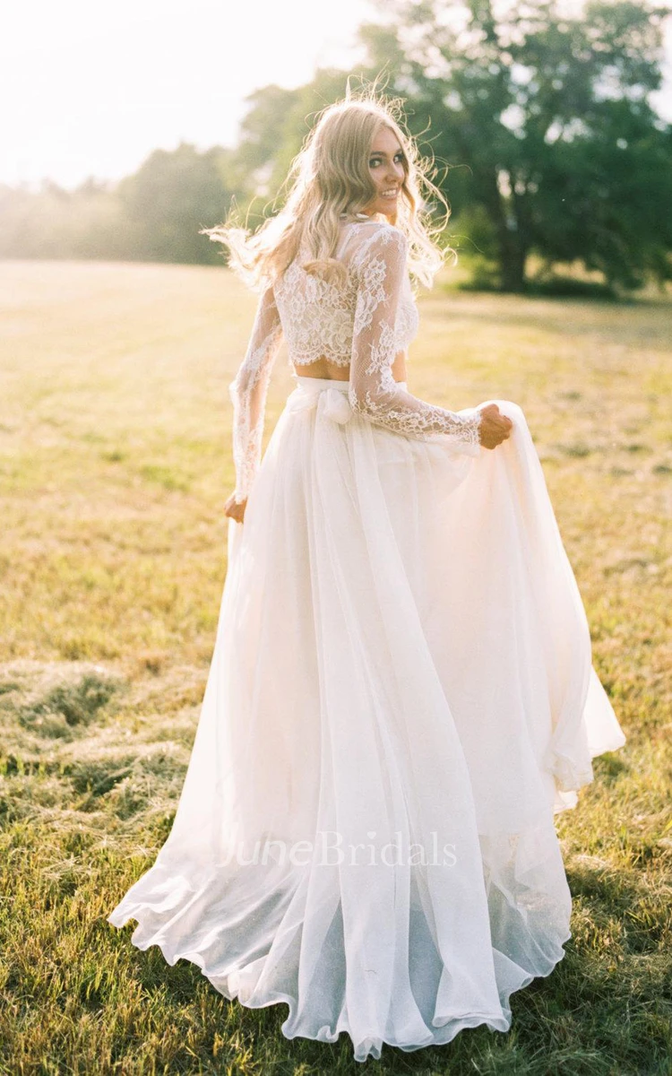 Wedding Separate Florence Skirt Chiffon 10 Train Dress