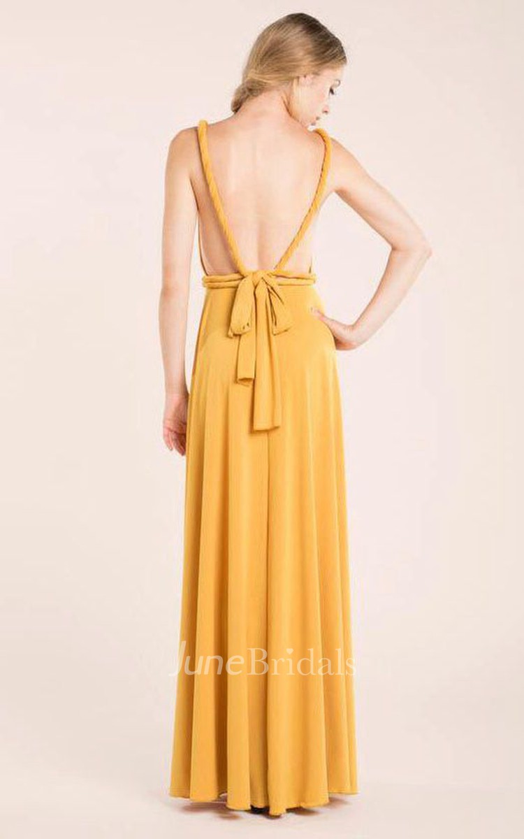 Mustard shop jersey dress