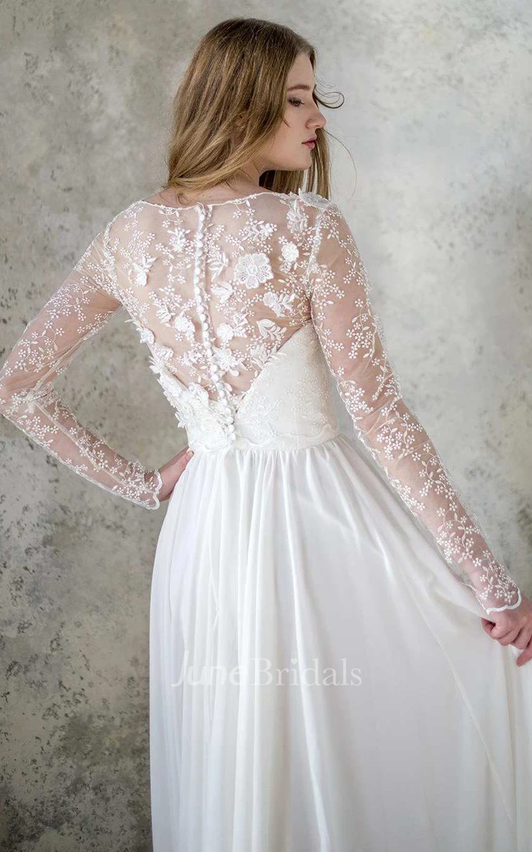 high neck corset wedding dress