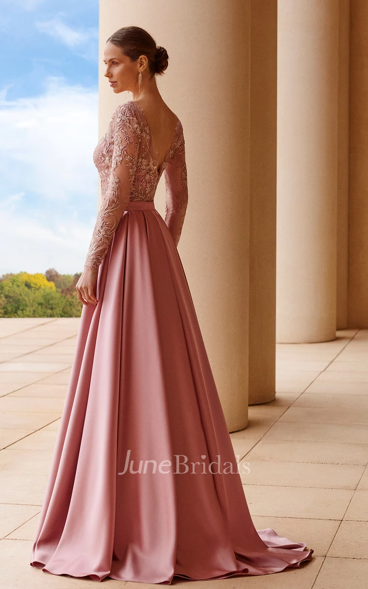 Full length evening gown best sale