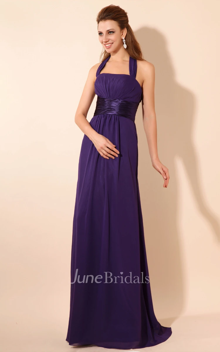 Charming Strapless Maxi Backless Dress With Draping