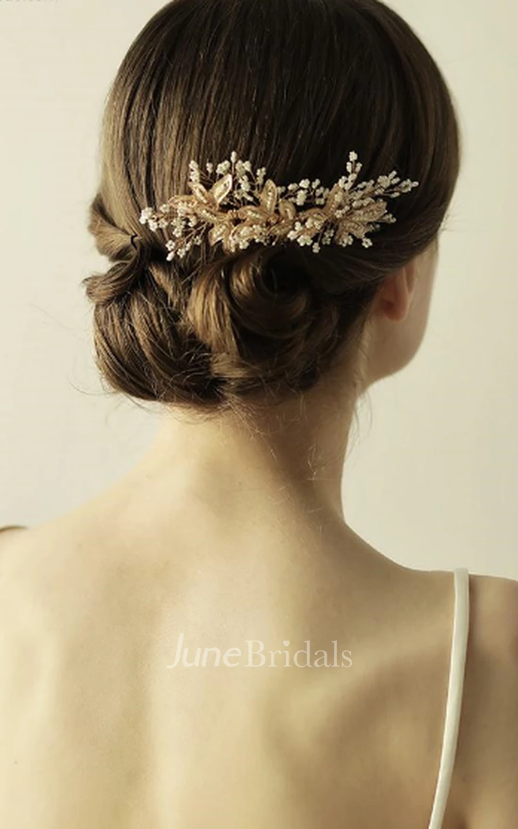 Classical Handmade Bridal Hair Combs with Beads