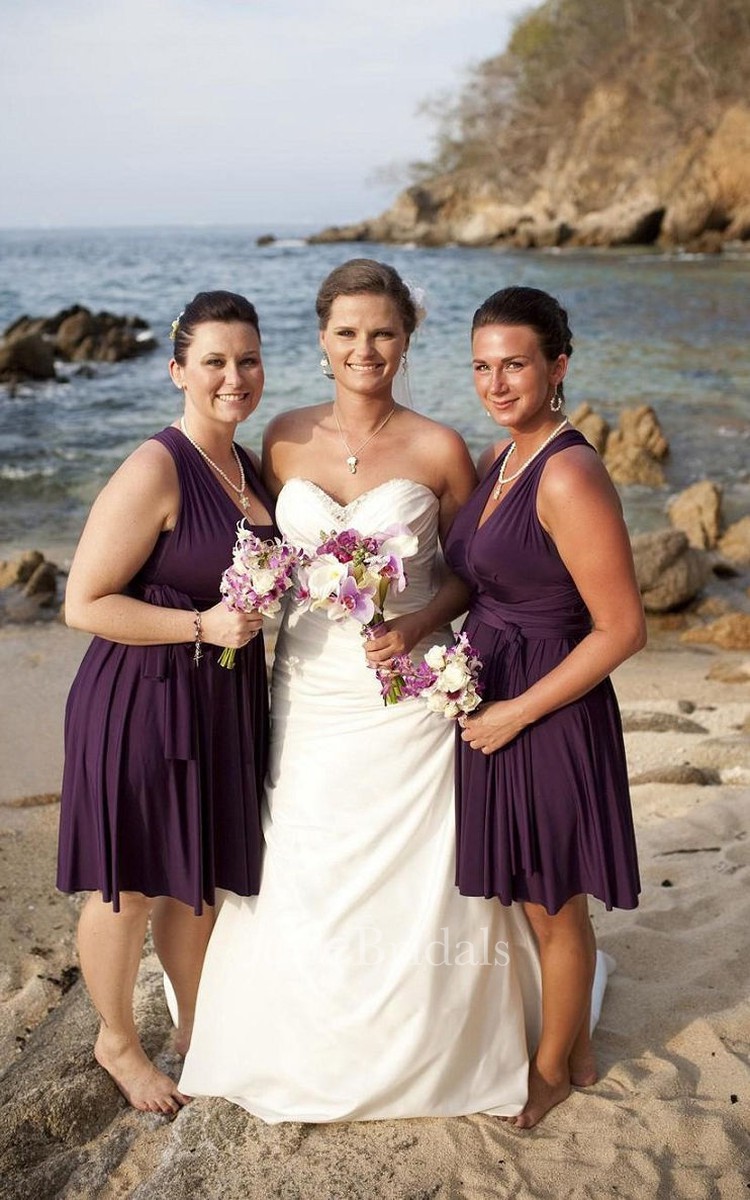 Convertible infinity bridesmaid wrap dress best sale