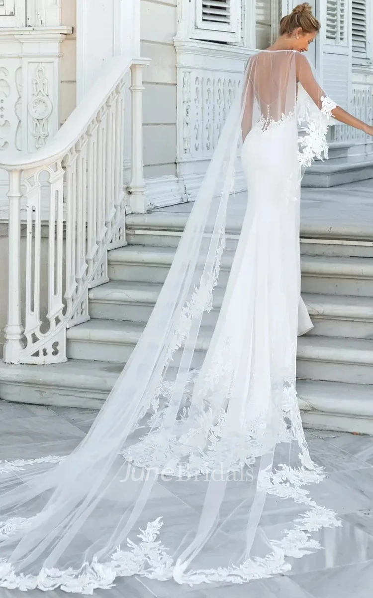 Train for good wedding dress (T-224)