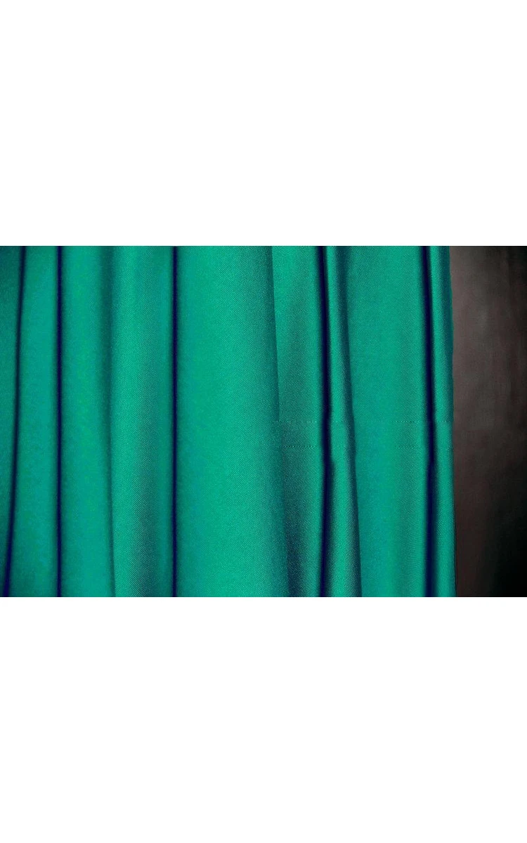 Maxi Teal Green Convertible Wrap Dress